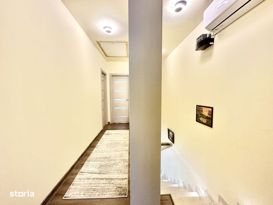 Duplex cu 4 camere mobilat si utilat - 120 mp utili - Mosnita