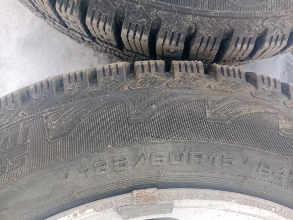 Диски с резиной . Резина почти новая