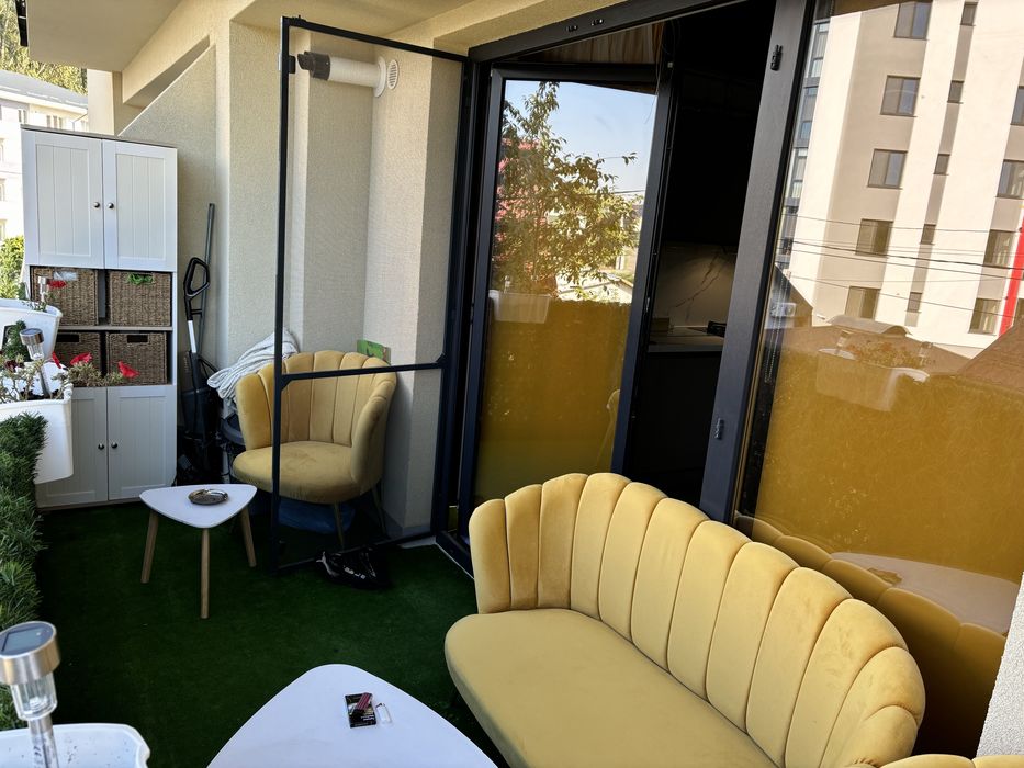Apartament 2 Camere Utilat Mobilat Încălzire În Pardoseală Etaj 1 Bloc Nou Cu LIFT Garaj   Parcare Boxa