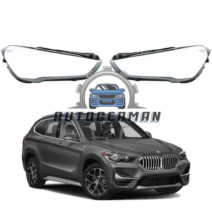 Капаци фарове BMW X1 Series F48 F49 (20) стъкло фар крушки БМВ Х1 Серия Ф48 Ф49 xenon