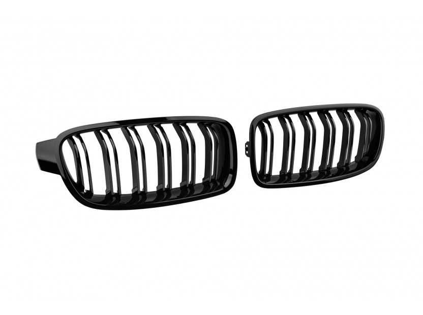 Бъбреци с двойни ребра пиано лак за БМВ Ф30 Ф31 / BMW F30 F31