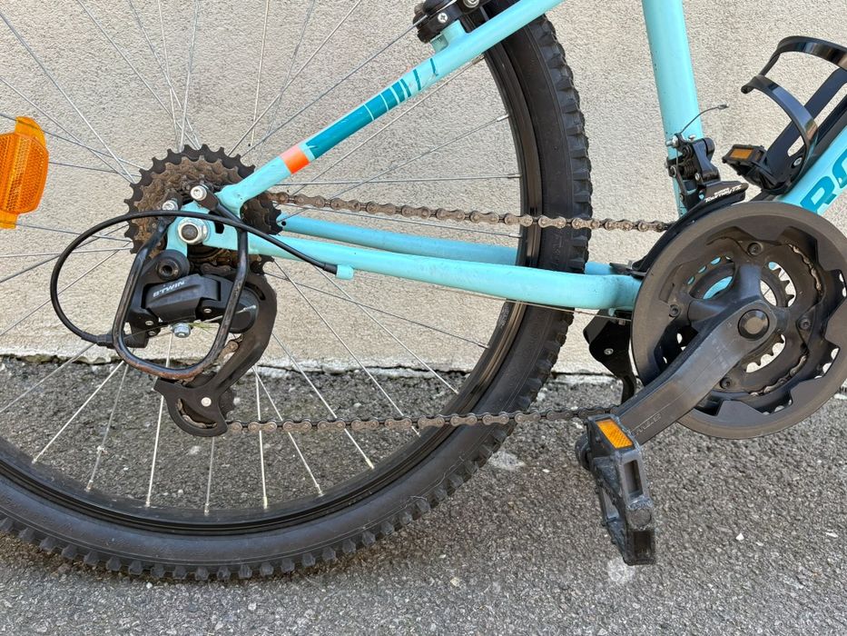 rockrider st 500 24" albastru