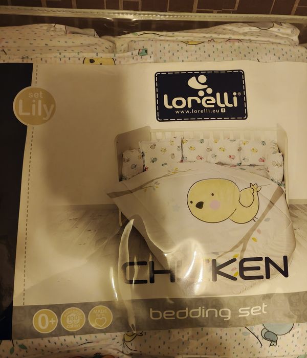 Детско легло и сет за него Lorelli и матрак Junio