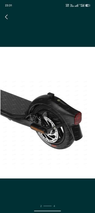 Электросамокат ninebot kickscooter f25e