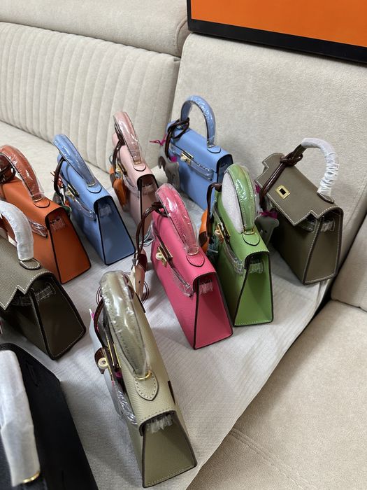 Geanta Hermes Kelly 19cm Piele naturala 100%