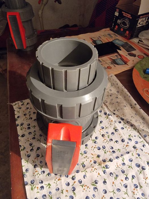 Краны  ø50 и ø63