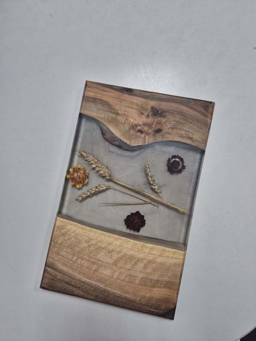 Дъски от орех епоксидна смола