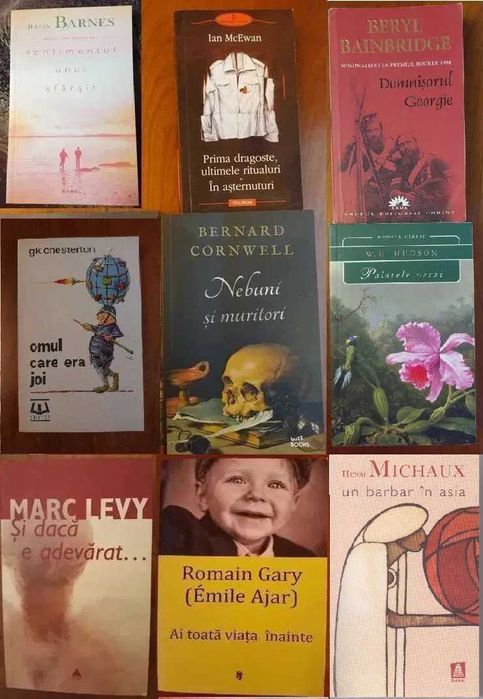 Literatura: Barnes/McEwan/Kawabata/Bulgakov etc