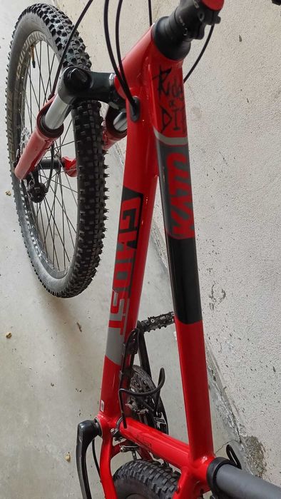 Bicicleta Ghost  Kato, roti, 27.5'',  cadrul XS, frane hidraulice