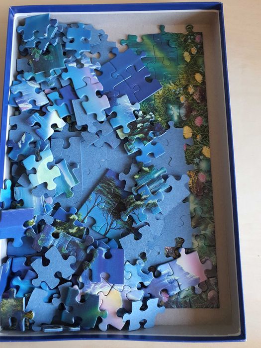 Puzzle Ravensburger Unicorni care lumineaza in intuneric 8+