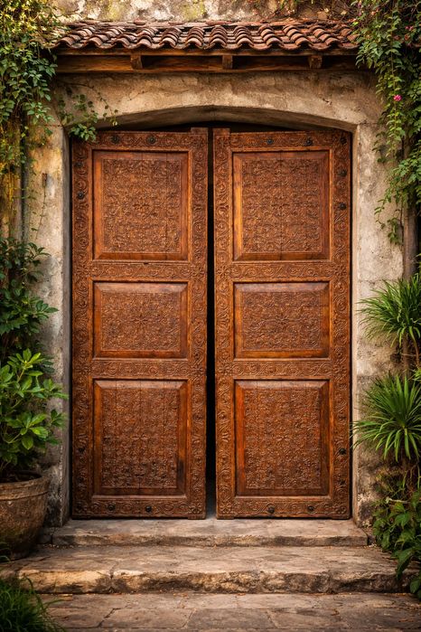 Naqish tushirilgan darvoza