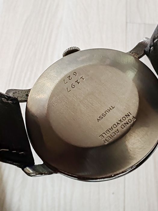 Ceas Thussy Anii'40, Int Manuala 37 mm Funcționează excelent!