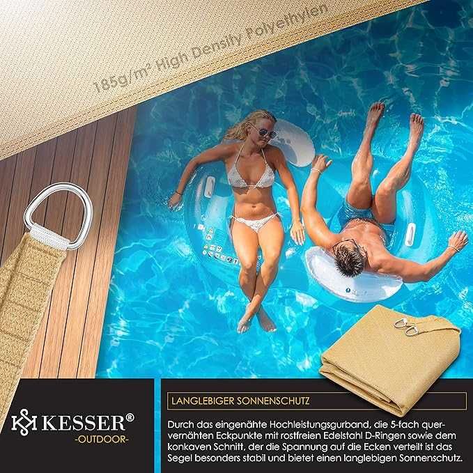 Слънчево платно триъгълно 4.2x4.2x6m