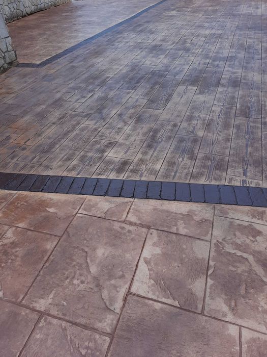 Beton amprentat si elicopterizat