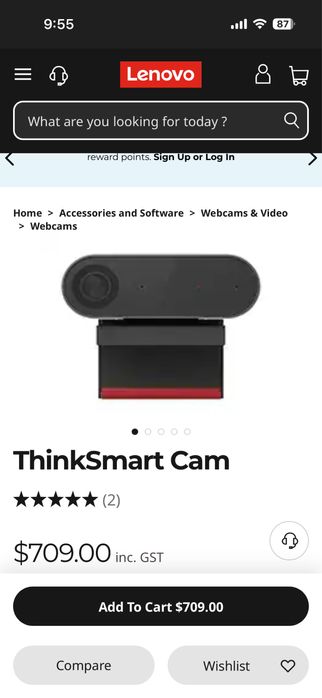 Kамерa Lenovo Think Smart