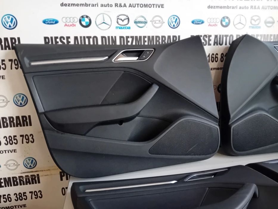 Fete Fata Tapiterie Usa Fata Spate Audi A3 8V Din Piele Volan Stanga An 2013-2020