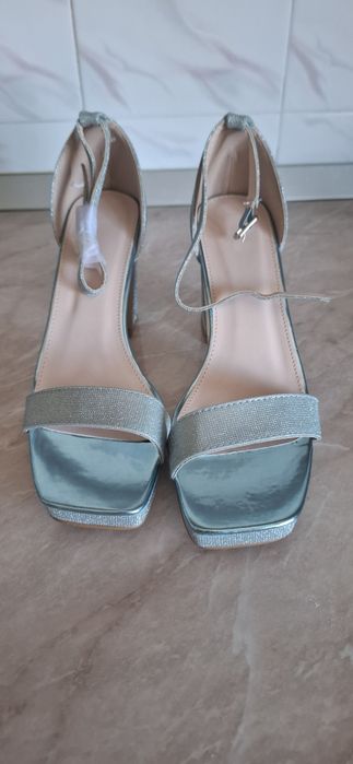 Sandale Bleu stralucitoare