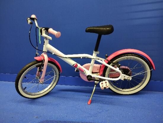 btwin doctor girl 16" Roz - produs resigilat - (SecondHand) Decathlon