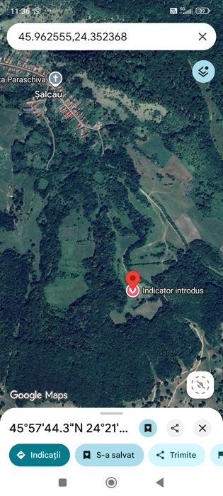 18000 mp teren extravilan in judetul Sibiu 4 euro mp