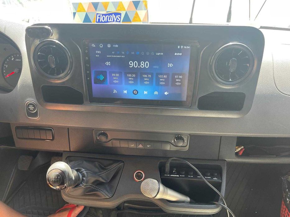 Navigație Android CarPlay Mercedes Sprinter 3 2019-2025