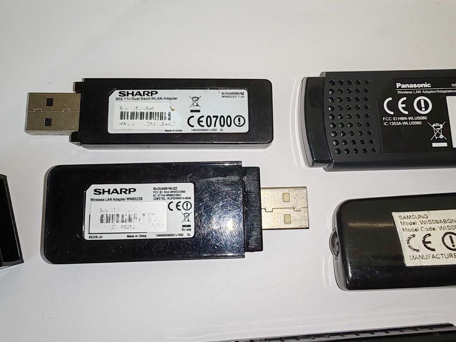 Adaptor wireless Samsung Sharp Panasonic Sony UWA-BR100 USB WLAN