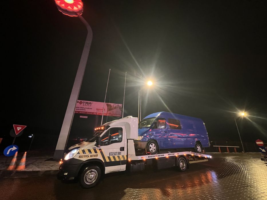 Tractări Auto & Dube NON-STOP Ploiești | Platformă Auto 24/7