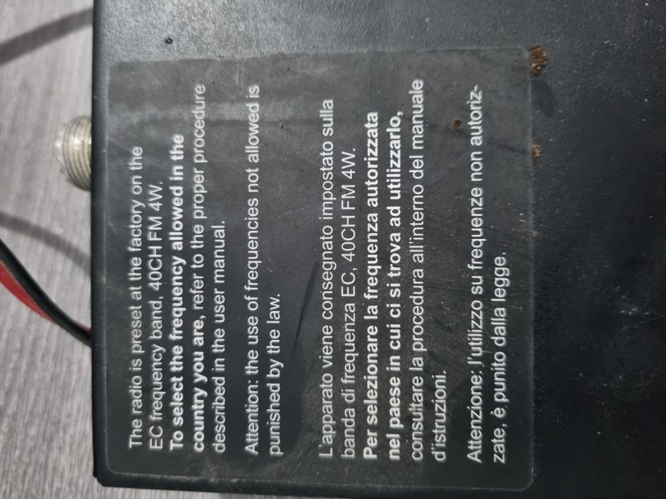 Statie auto cb Midland