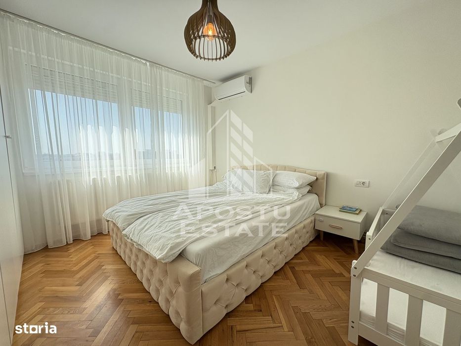 Apartament 3 camere 2 bai, etaj intermediar langa Punctele Cardinale