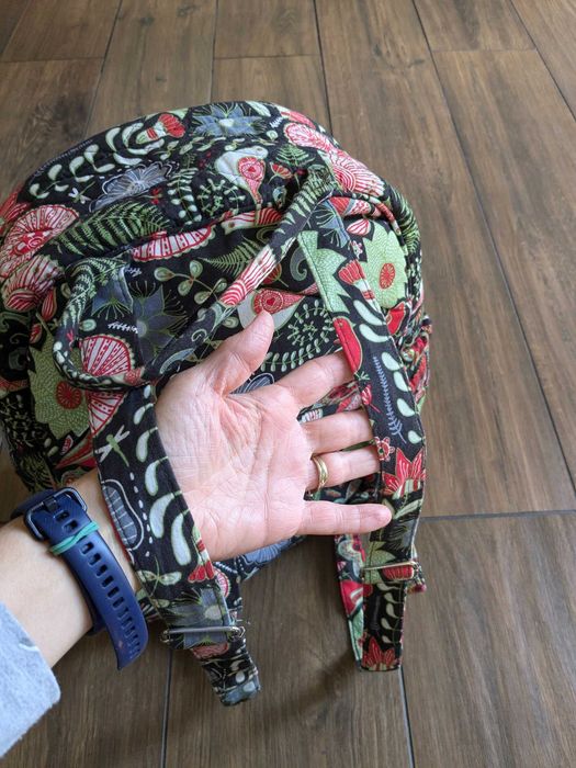 Ghiozdan matlasat flori avion