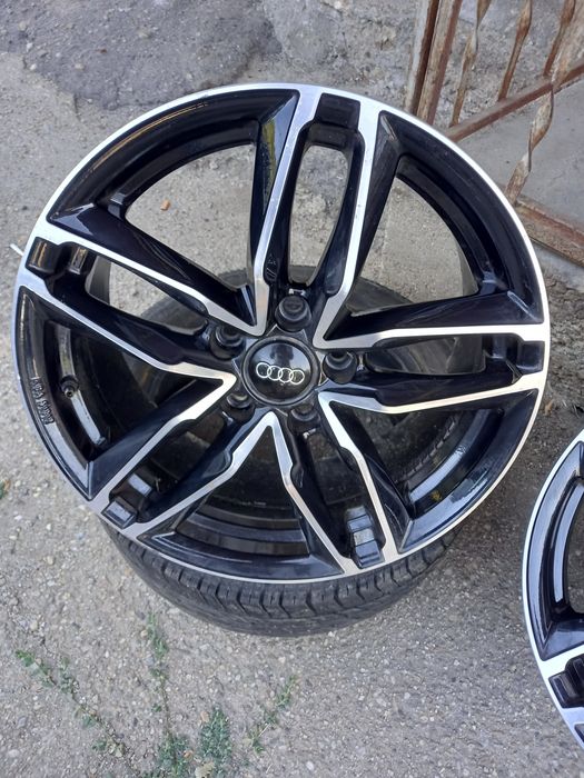 Vând Jante R17 (Rezerva) Audi, Vw, Skoda 5X112 butuc 66.6 (2 bucati)