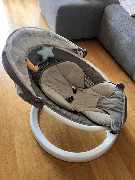 Leagăn electric EvoSmart SW, Bluetooth, 5 viteze, plasă anti-țânțari