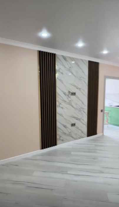 Гибкий мрамор, панель бамбук