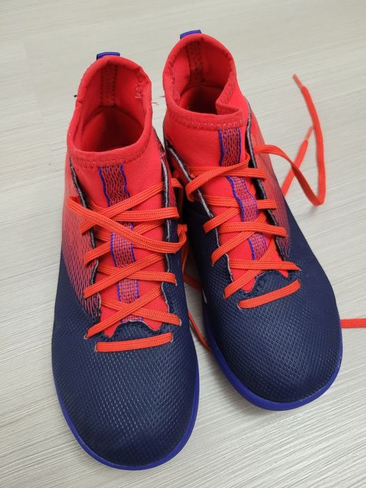 Ghete Mid Fotbal Agility 500 TF Copii, mărimea 32