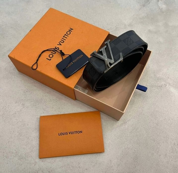 |4+1gratis|Curea LV Louis Vuitton din piele  barbati si femei