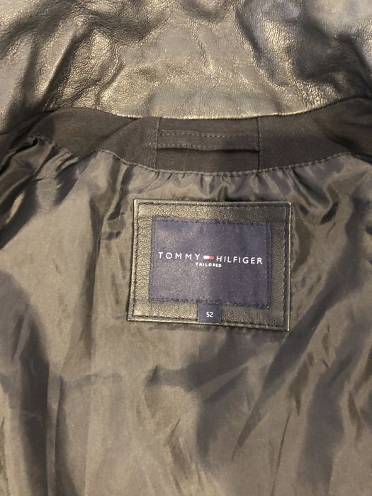 Geaca piele Tommy Hilfinger 52