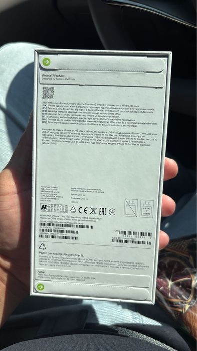 Iphone 17 pro max 256 GB