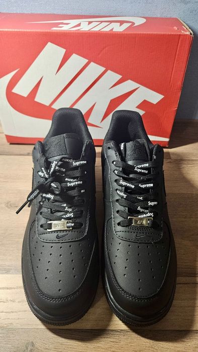 Af1 supreme black nou