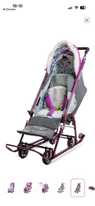 Санки коляска Ника