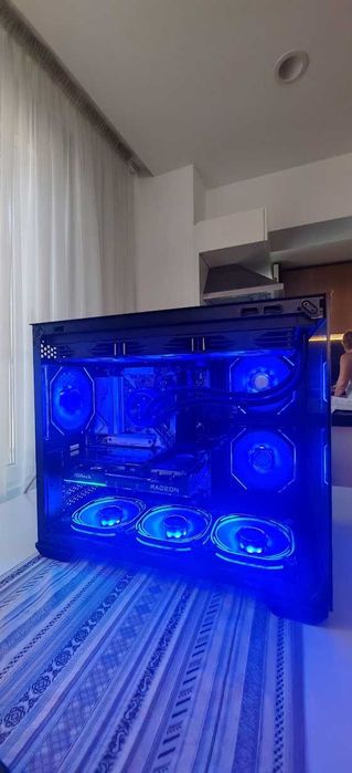 Супер Геймърско PC Ryzen 5 9600X/32Gb D5 6400Mhz G.Skill/1TB SSD/RX 9060XT 16Gb/WiFi&BT/Гаранция