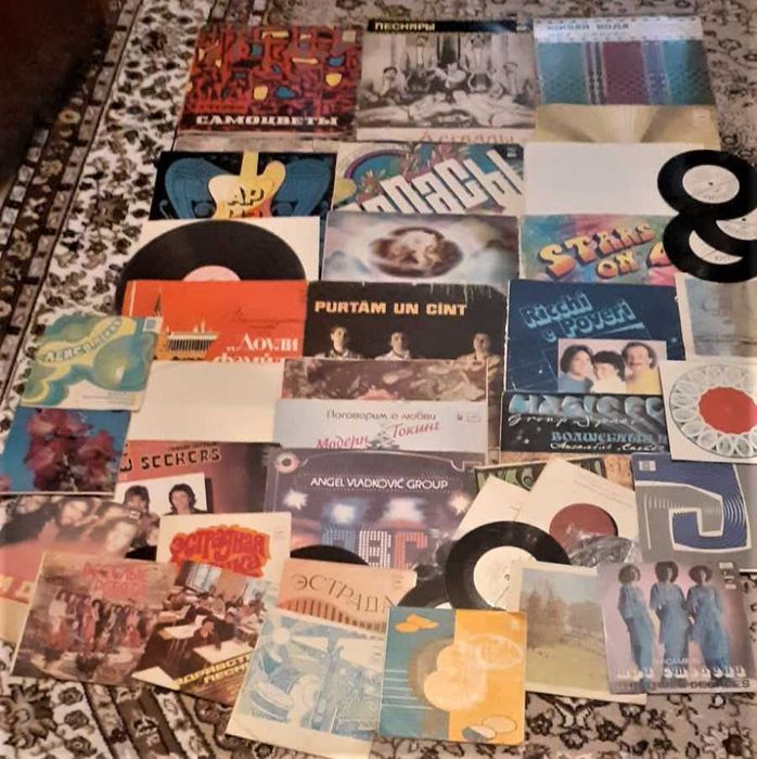 пластинки Советские и Зарубежные группы ВИА ансамбли