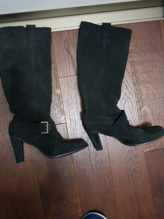 Cizme piele întoarsă