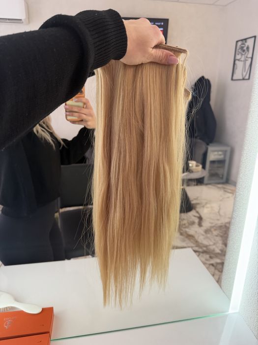 Екстеншъни 100% естествена коса