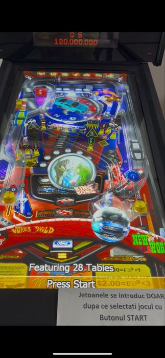 Echipamente Arcade și Pinball Profesionale (cu jetoane) – Stare Nouă / Import