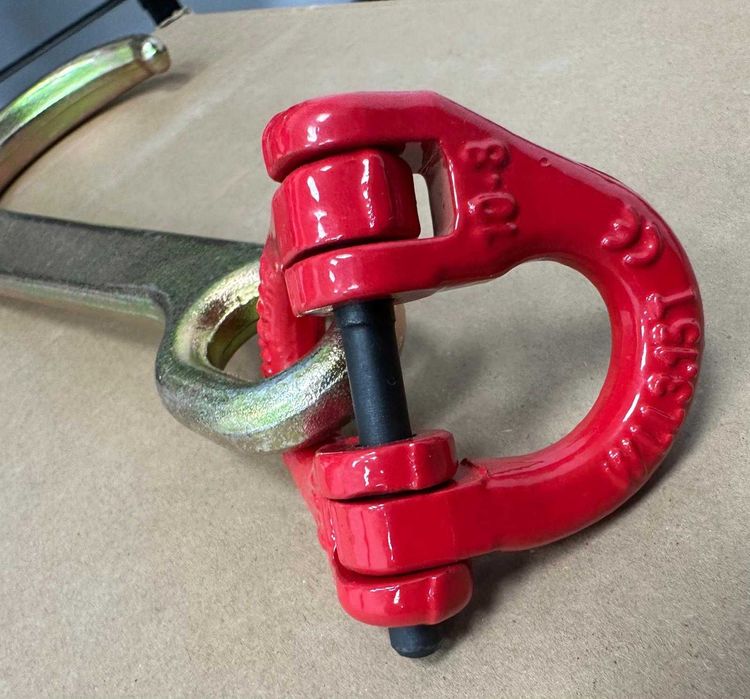 Cârlig tip J 15" pentru tractări și recuperări auto, cu ochete