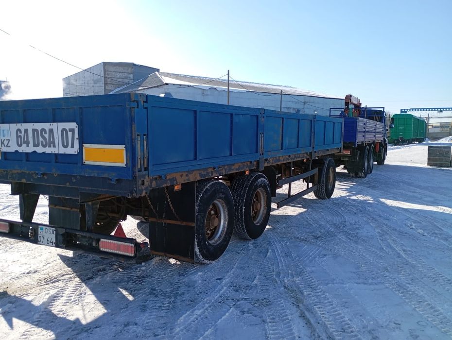 Продам манипулятор КамАЗ в сцепке с прицепом