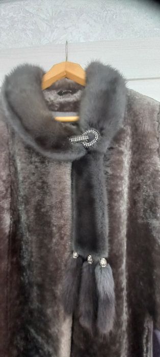 Шуба мутоновая 52-54размер