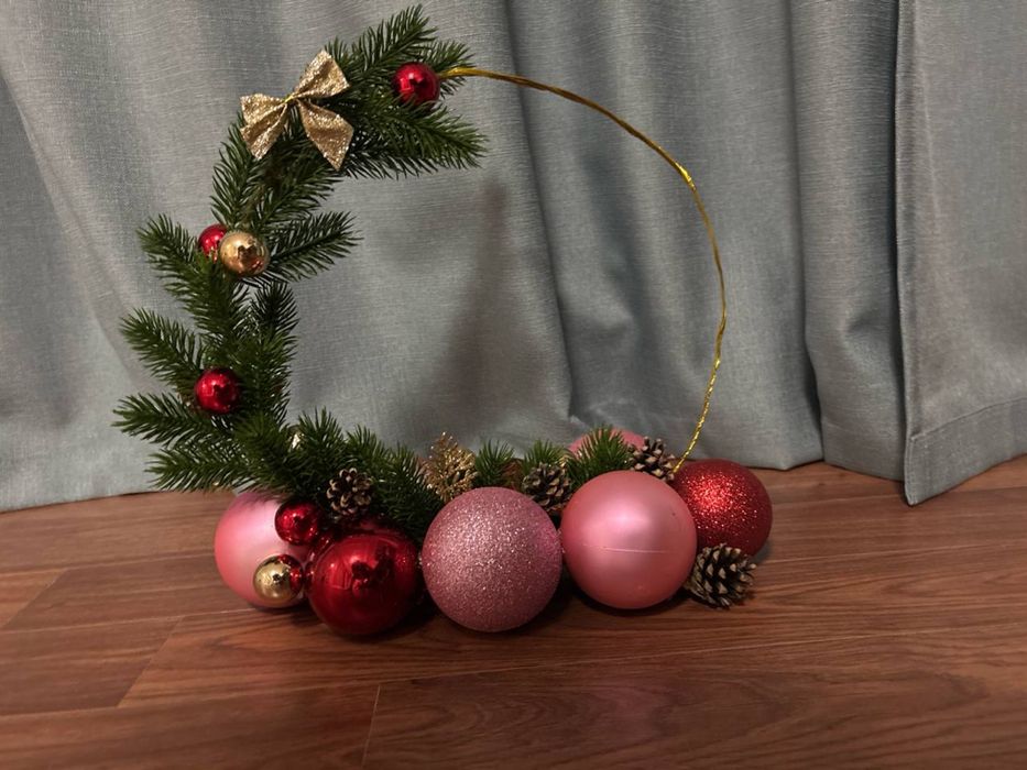 Новогодний декор на стол