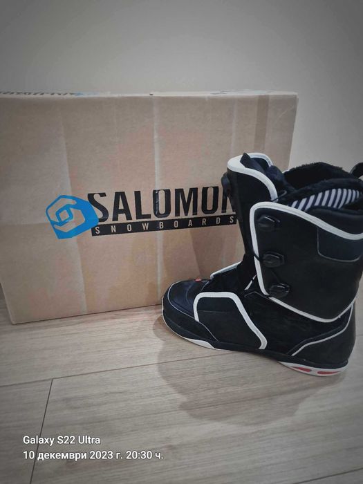 Сноуборд обувки   SALOMON- Kiana Black, размер EU 40 1/3; CM 25.5