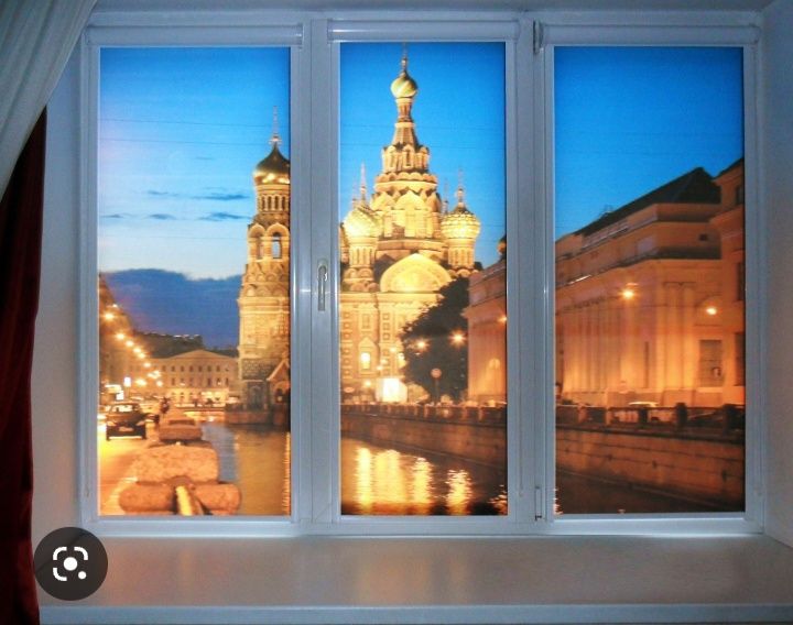 Акция 3+1Роллшторы, фотопечать,день-ночь