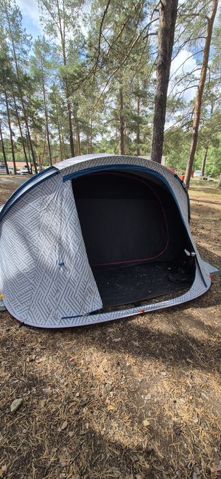 палатка decathlon quechua 2 second fresh&black